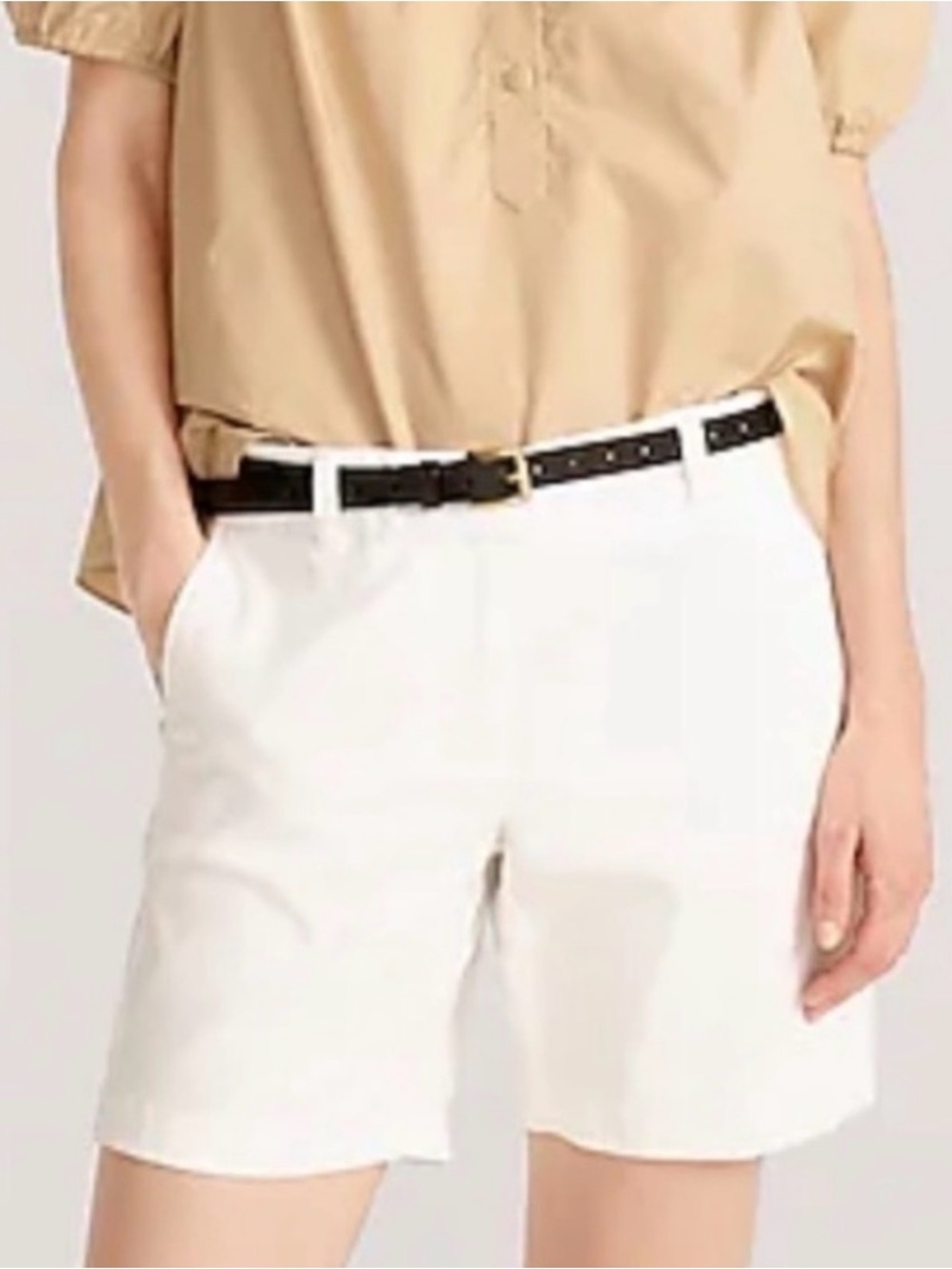 J. Crew Stretch Chino Shorts 7” Size 10